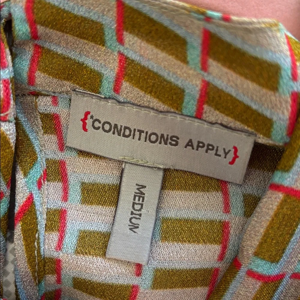 Conditions Apply for Anthropologie size M mixed print blouse - Picture 8 of 8